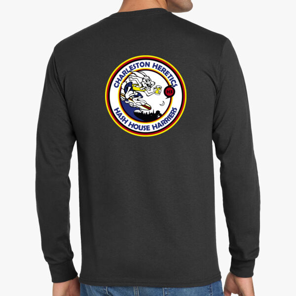 Unisex 50/50 Cotton/Poly Long Sleeve Tee - Dri Power ® 50/50 Cotton/Poly Long Sleeve T Shirt Thumbnail