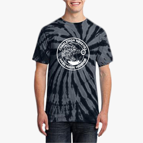 Unisex Tie-Dye Tee - B/W Logo - Tie Dye Tee Thumbnail